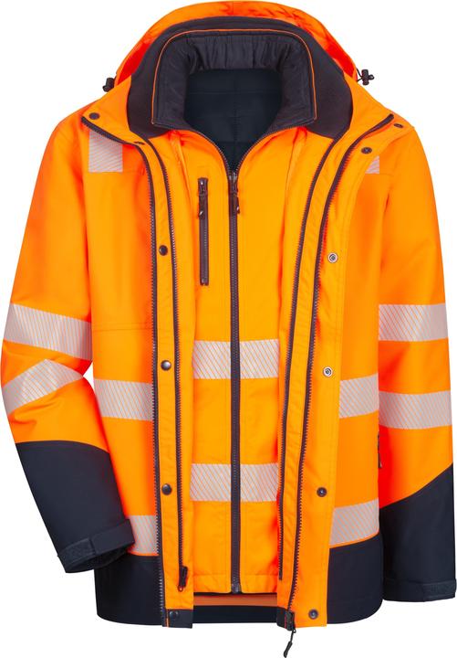 Actual product image Nitras High visibility jacket multifunction MotionTex, orange, size S (S)