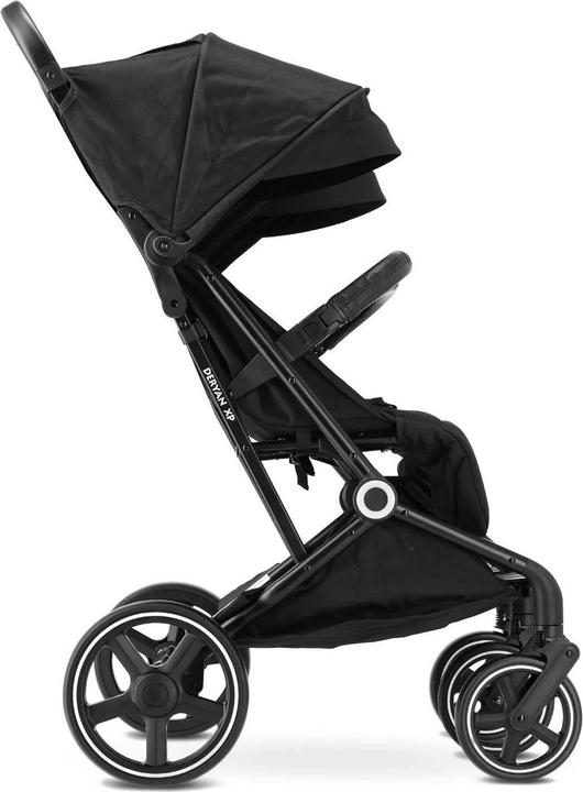Productafbeelding Deryan Luxury XP Twin Buggy XL - Doppelbuggy - Duobuggy - Kompakt leicht - schwarz