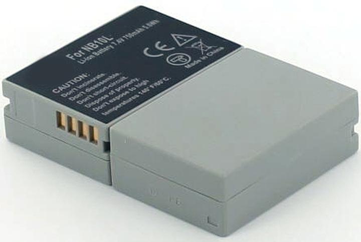 Actual product image AGI Battery compatible with Canon PowerShot G3 X - Battery - 800 mAh (Rechargeable battery)
