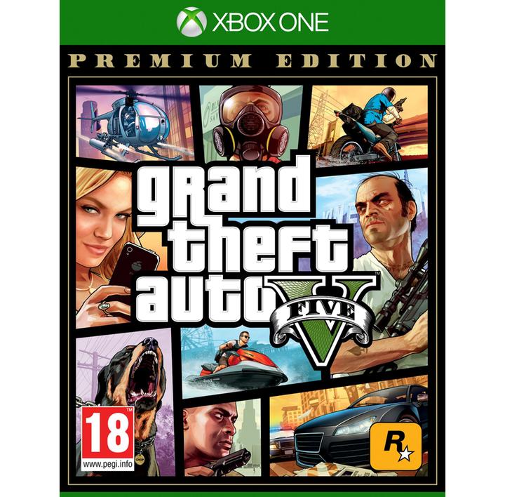 Image du produit Rockstar Take-Two Interactive Grand Theft Auto V : Premium Online Edition, Xbox One (Xbox One S, EN)