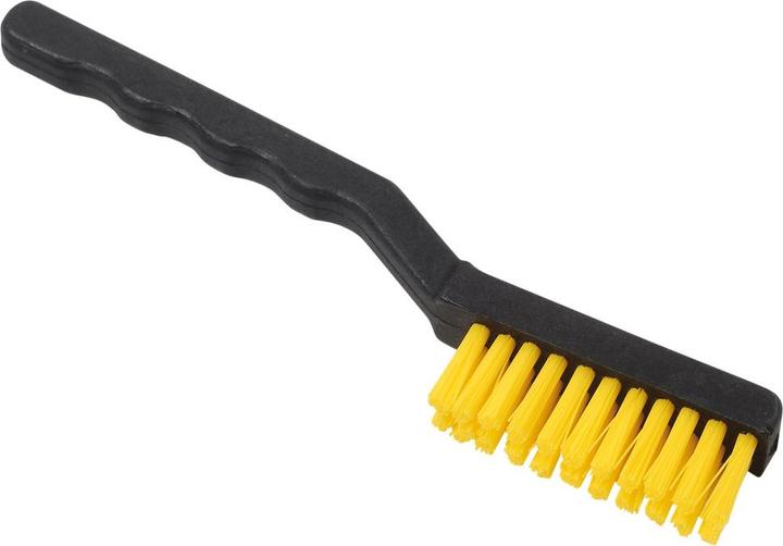 Produktbild Wolfgang Warmbier Bürste, hart, gelbe Nylonborsten, ESD, Breite 60 mm (1 Stk.)