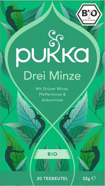 Immagine prodotto Pukka Tè alla menta tre volte (32 g)