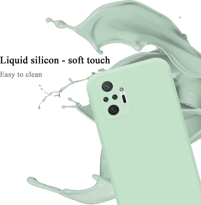 Produktbild Cadorabo TPU Liquid Silicone Case Hülle für Xiaomi RedMi NOTE 10 PRO (Xiaomi Redmi Note 10 Pro)