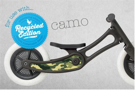 Actual product image Wishbone Bike Sticker Camo