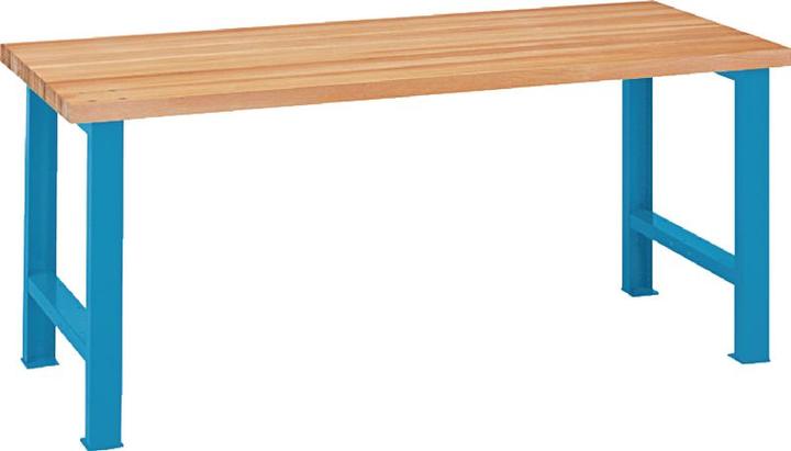 Produktbild Lista Werkbank mit Buchenplatte (80 cm, 80 cm)