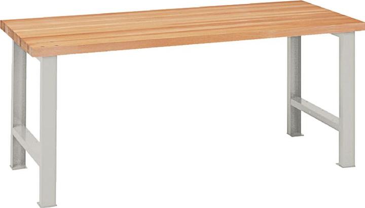 Produktbild Lista Werkbank mit Buchenplatte (200 cm, 80 cm)