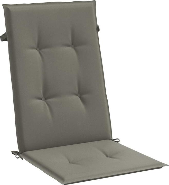 Actual product image vidaXL High-back cushions 6 pcs. fabric (120 x 50 x 4 cm)