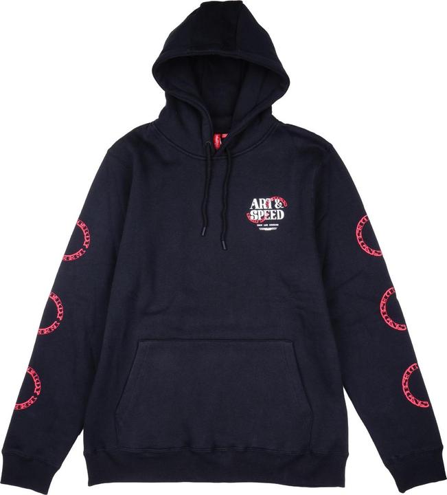 Actual product image Troy Lee Designs Pullover Hoodie, Pink Slips, black, S (S)