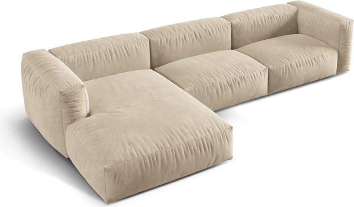 Actual product image Micadoni Modular Left Corner Sofa, "Martina", 3 Seats, 332x176x75 Made in Europe (Corner sofa)
