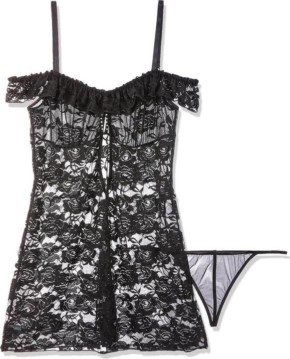 Immagine prodotto Softline Camicia da notte / Perizoma Veronica Set (XL)