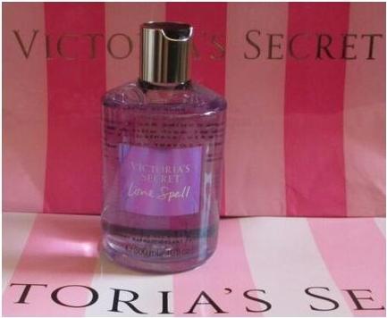 Actual product image Victoria's Secret Love Spell Refreshing Gel Shower Gel 10 Ounces 300ml (300 ml)