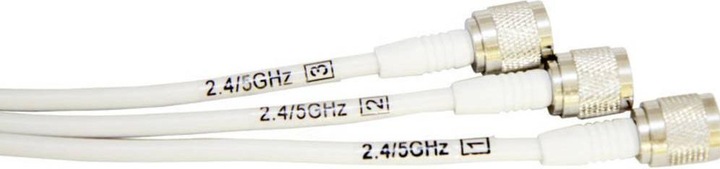 Image du produit Acceltex Solutions ATS-OO-245-46-3RPTP-36 Antenne WLAN triple 6 dB 2,4 GHz, 5 GHz (WiFi)