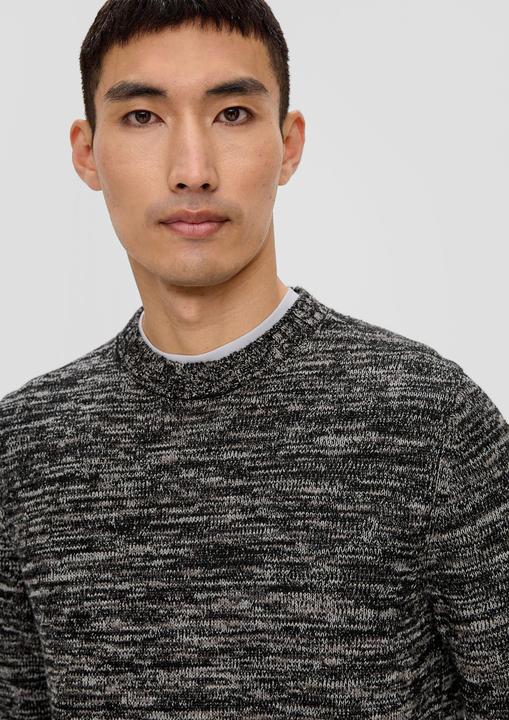 Produktbild s.Oliver Strickpullover Strickpullover aus Effektgarn (L)