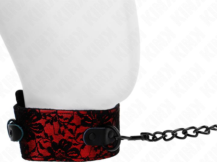 Actual product image Kink LACE CHAIN WITH BELT WITH REAL LEATHER BELT 105 CM / 44 X 5.5 CM