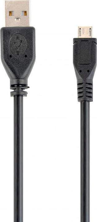 Immagine prodotto Gembird Cavo micro USB 2.0 AM-MBM5P 3m- Carica-trasferimento- nero (3 m, USB 2.0)