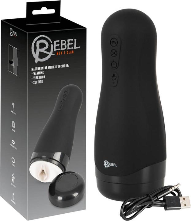 Actual product image Rebel Masturbator with 3 funct