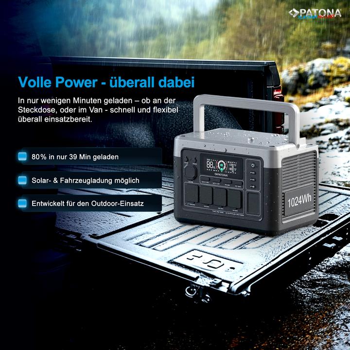 Image du produit Patona Autarc 1800 (1024 Wh, 12 kg)