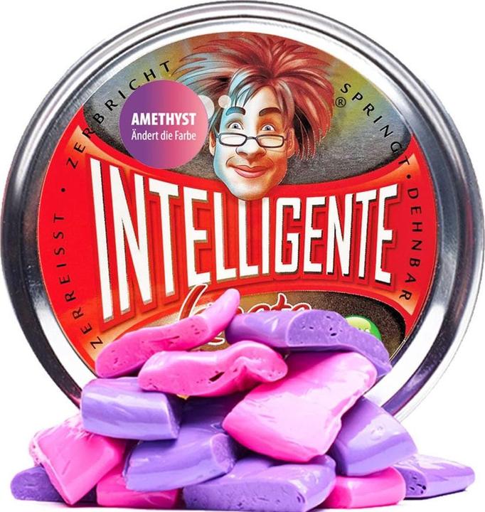 Actual product image Intelligente Knete Amethyst (Changes colour)