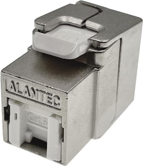 Actual product image Alantec Modulus Keystone RJ45 Cat.6 PoE+ STP (Keystone module)