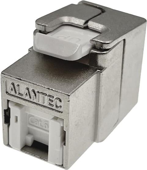 Actual product image Alantec Modulus Keystone RJ45 Cat.6 PoE+ STP (Keystone module)