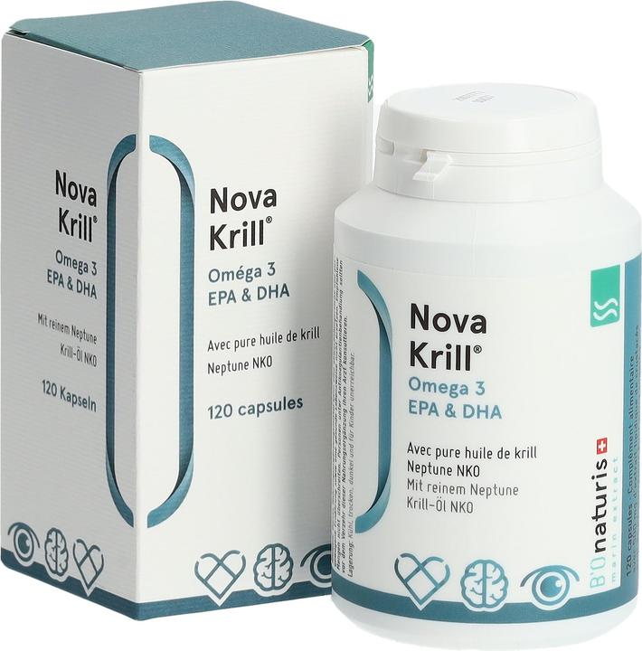 Actual product image B'Onaturis Nova Krill (120 Piece, Capsules, 60 g)