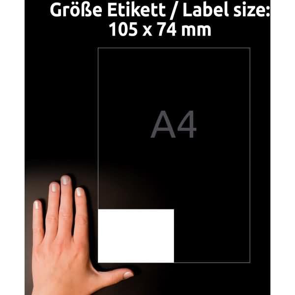 Image du produit Avery Étiquettes en film ultra-résistant