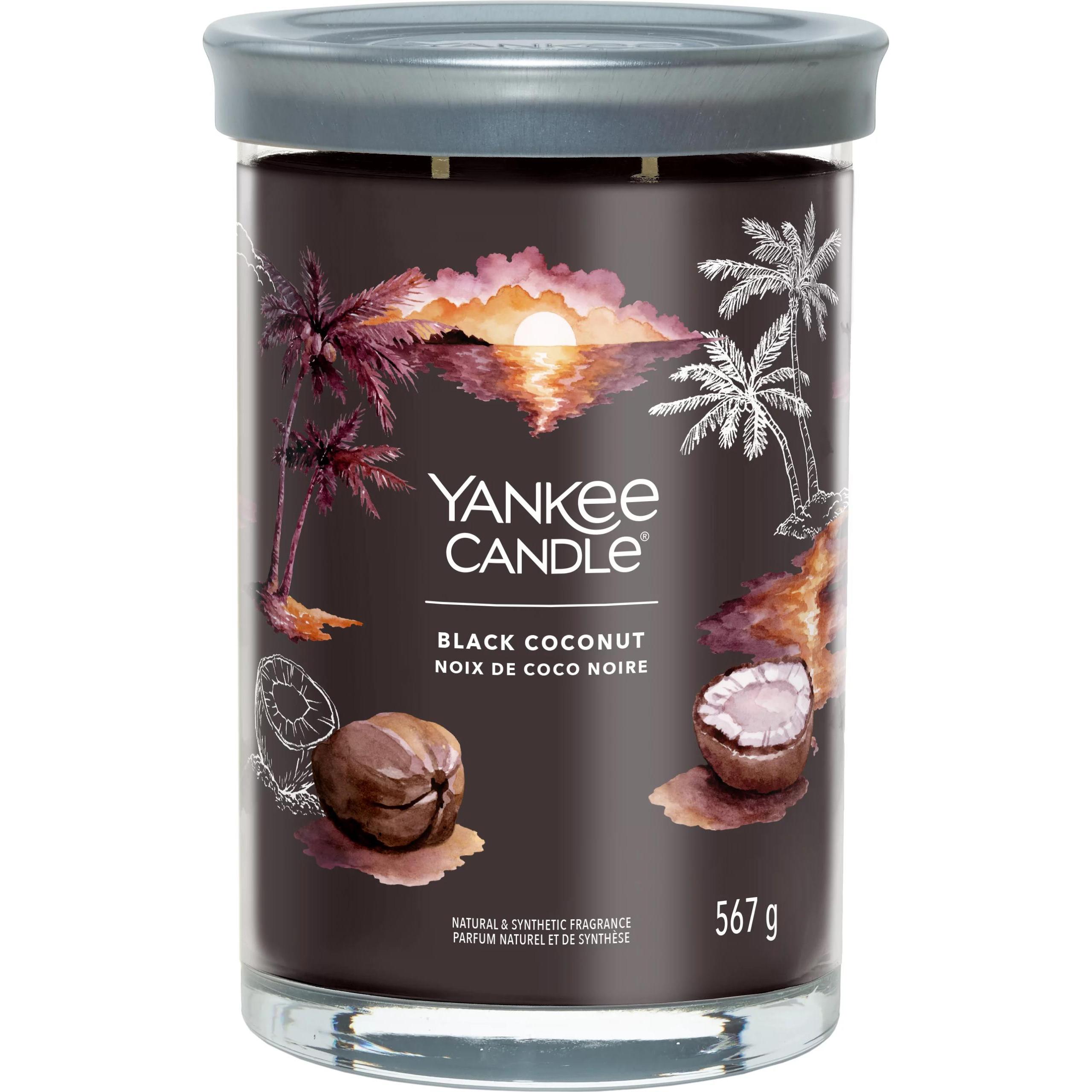 Yankee Candle, Duftkerzen, Duftkerze Black Coconut Signature Large Tumbler (567 g)