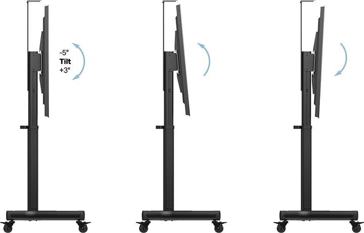 Actual product image Multibrackets Stand electr. 32-75", max 60 kg, black (75", 60 kg)