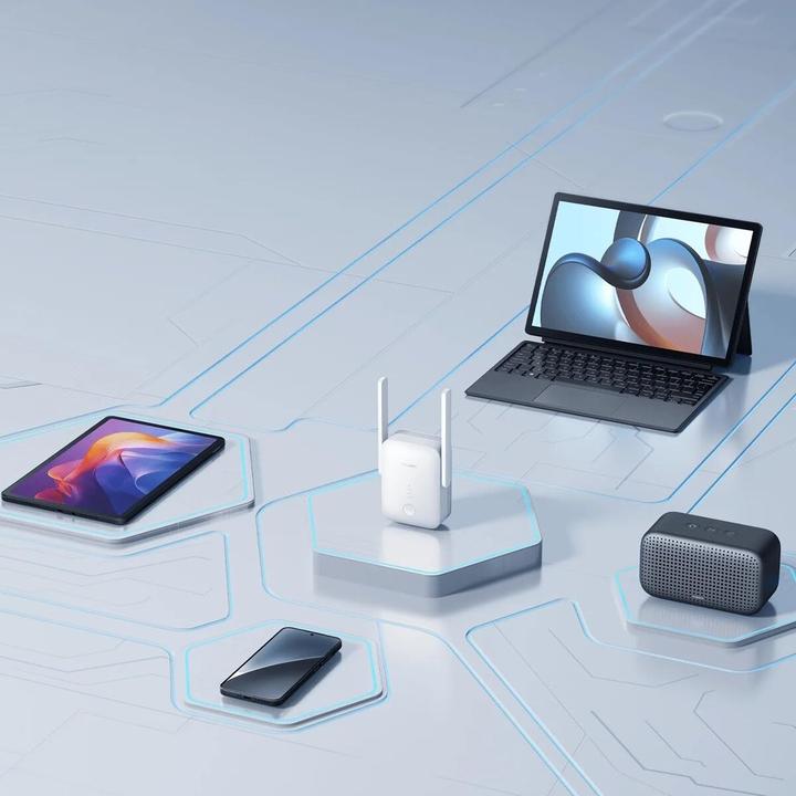 Actual product image Xiaomi Mi Wi-Fi Range Extender AX1500 EU DVB4514GL (1201 Mbit/s, 300 Mbit/s)