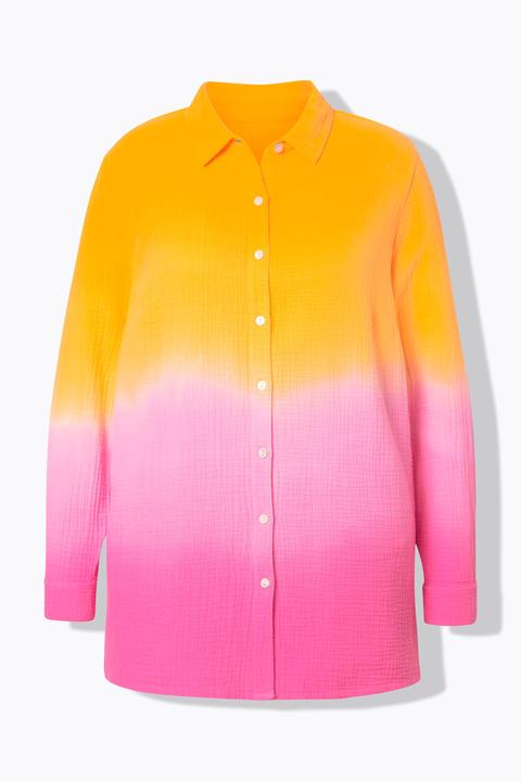 Immagine prodotto Angel of Style Bluse, oversized, Musselin, Farbverlauf (56)