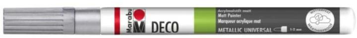 Produktbild Marabu Acrylmarker Deco Painter, 1 - 2 mm, Silber (1 x)