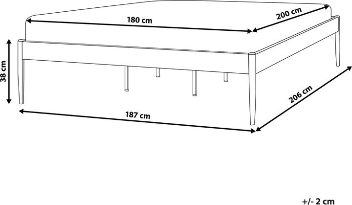Actual product image Beliani Vaurs (180 x 200 cm)