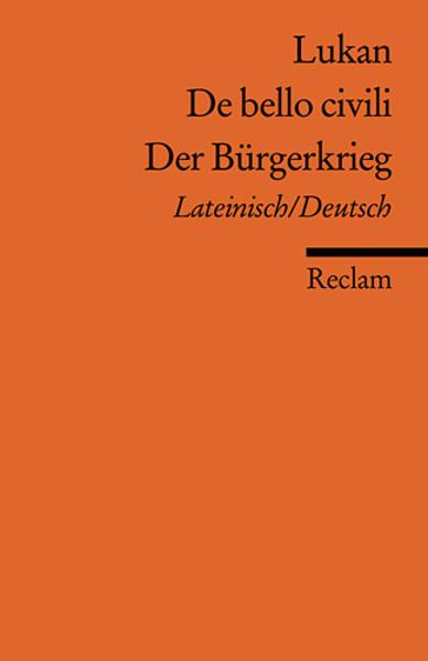 Produktbild De bello civili / Der Bürgerkrieg (Deutsch, 2009)