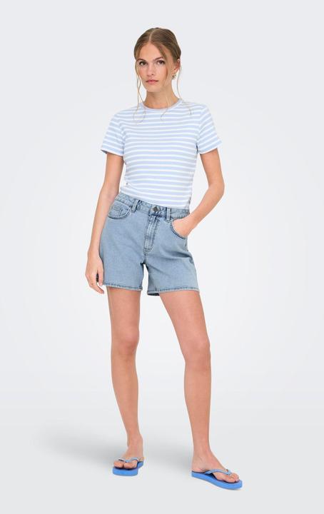 Produktbild JdY JDYCLAUDIA Hohe Taille Weiter Beinschnitt Jeans-Shorts Jeans-Shorts (XXL)