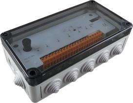 Eldat RCH01E5005-01-29K Radio control for heating circuit manifold, Easywave 868 MHz for 5 thermostats