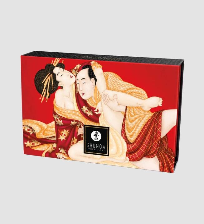 Produktbild Shunga Essbares Massagepulver-Set Erdbeere (75 ml)