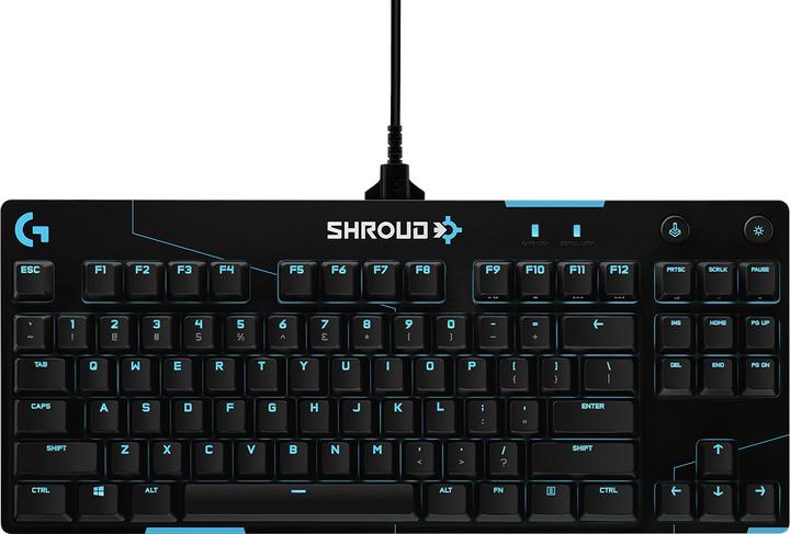 Produktbild Logitech G Pro X Shroud (DE, Kabelgebunden)