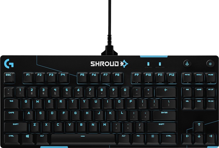 Produktbild Logitech G Pro X Shroud (DE, Kabelgebunden)