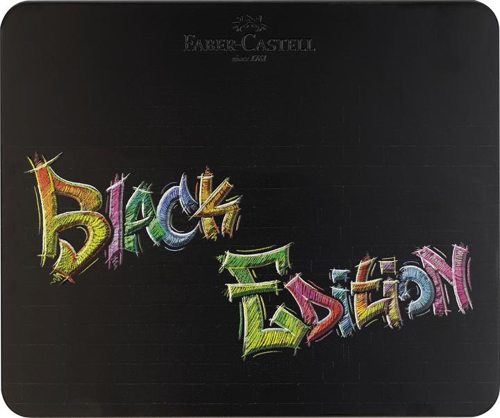 Actual product image Faber-Castell Matite colourate Black Edition (Multicoloured, 100 x)