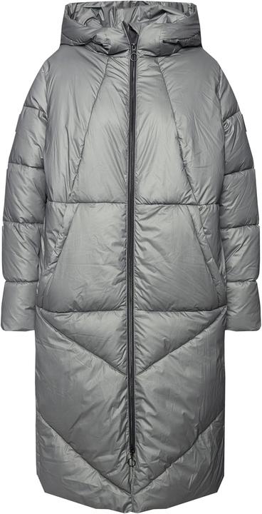 Actual product image Ulla Popken Long Geometric Quilted Coat