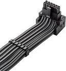 CableMod C-Series Pro Anschlusskabel - Variante B, 16-Pin zu 3x8-Pin PCIe, carbon