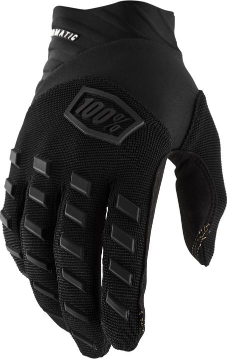 100% Airmatic gloves black-charcoal L (L)