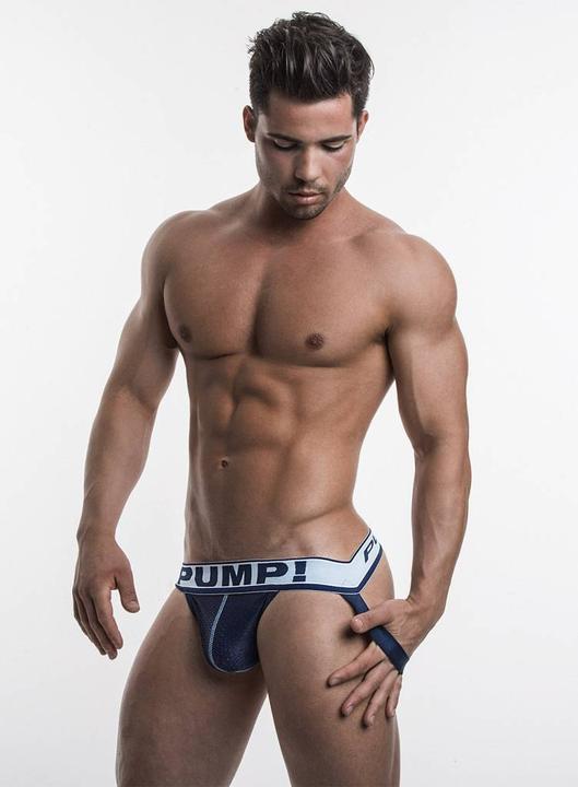 Image du produit Pump! Jock en acier bleu! (M)