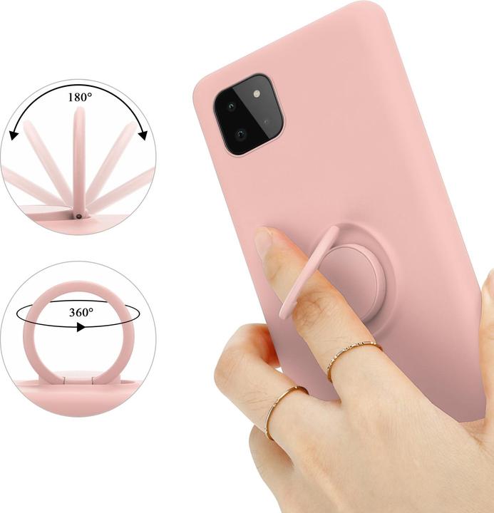 Image du produit Cadorabo TPU Liquid Ring Silicone Case Cover (Samsung Galaxy A22 5G)