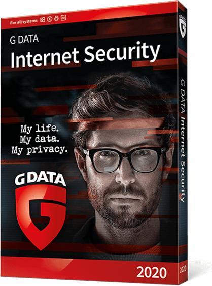Actual product image G Data InternetSecurity full version, 1 device, 2 years (1 User, 24 months)