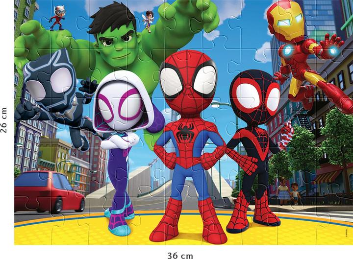 Actual product image Nathan Spidey and His Amazing Friends (45 pieces)