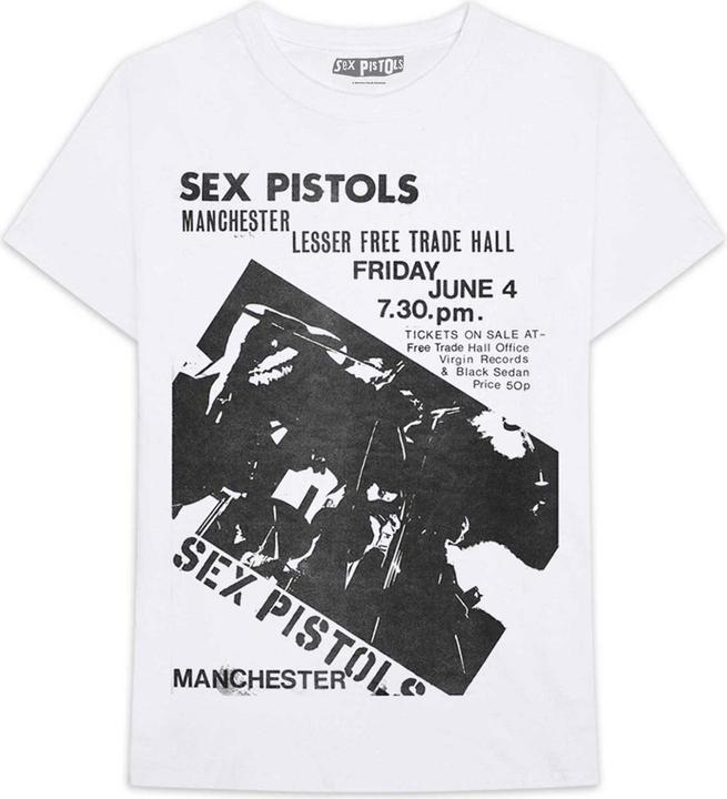 Produktbild Sex Pistols Unisex Adult Manchester Flyer T-Shirt (3XL)