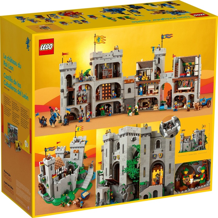 Image du produit LEGO Château des Chevaliers du Lion (10305, LEGO difficiles à trouver, LEGO Icons)