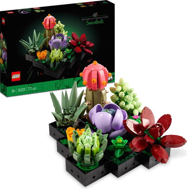Image du produit LEGO Les succulentes (10309, LEGO Botanical, LEGO difficiles à trouver)
