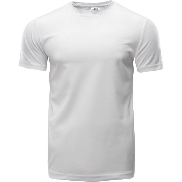 4F, Uomini, Maglietta sportiva, Męska Koszulka z krótkim rękawem DILLION (XL), Bianco, XL